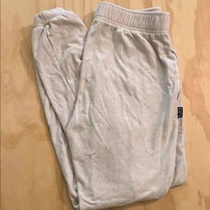 Fleo Cream Joggers
